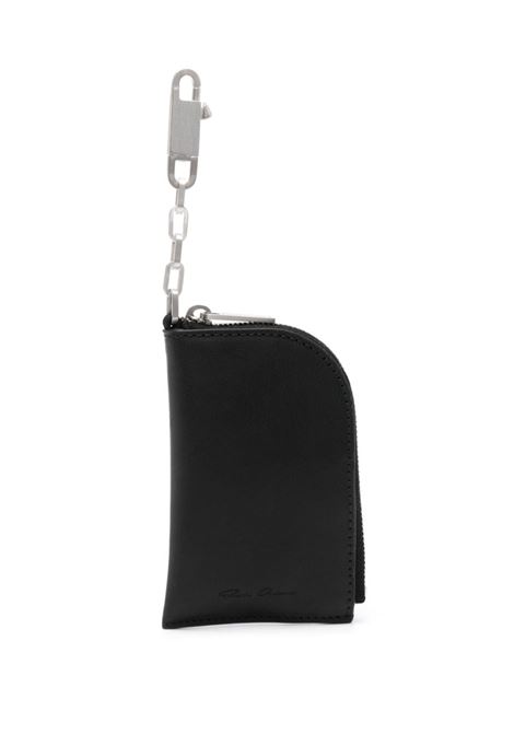 Portachiavi con pouch in nero - unisex RICK OWENS | RR01D3418LGE09